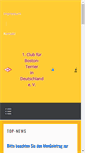 Mobile Screenshot of boston-terrier.de