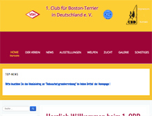 Tablet Screenshot of boston-terrier.eu